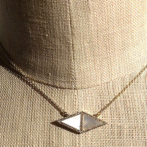 16'' Mother of Pearl Inlay Necklace Anthropologie